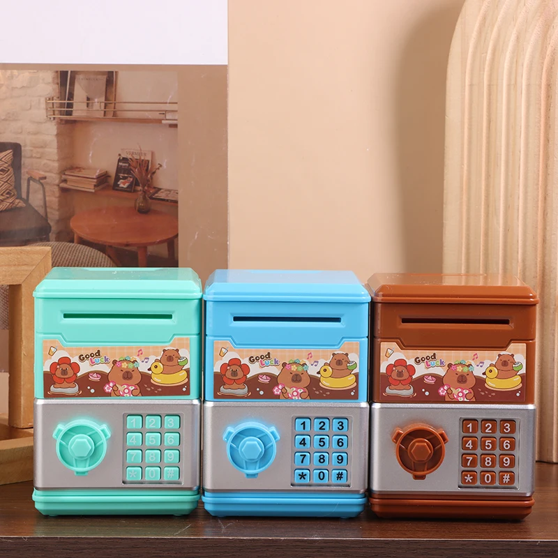 Sparschweinchen für Kinder, Mädchenherz, süßes Spielzeug, Geburtstagsgeschenk, 1 Stück, Kawaii Kapibala, kreative Spardose_voghion.com