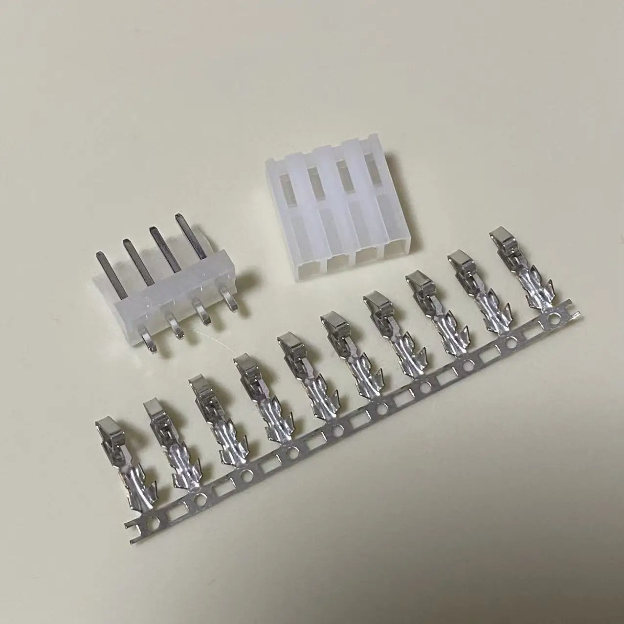 10-Set Bundle of 3.96mm Pin Connectors with Terminals - Male & Female Components Included