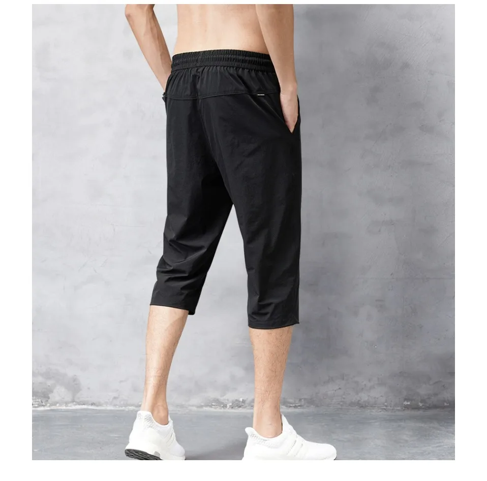 Buy ZEFFIT Three quarter pants for men | Men's Shorts New Stylish Running  Cotton Blend | Men's Shorts Three Fourths Pack of 3 - Black, Grey & Navy  Online at Best Prices in India - JioMart.