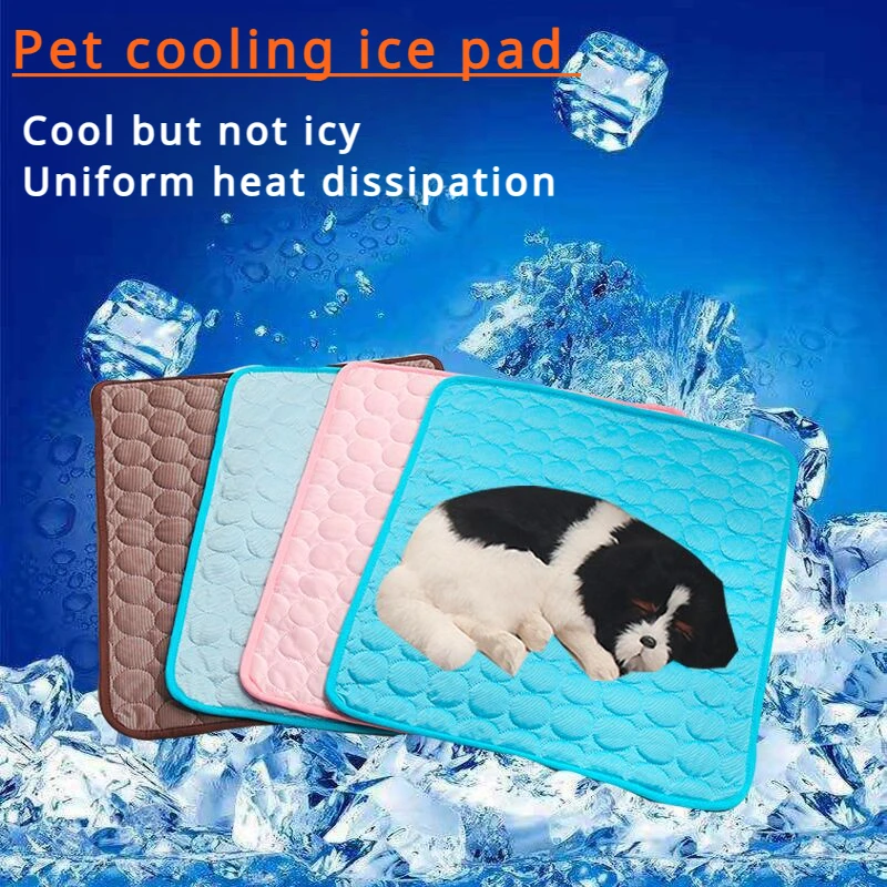 

Cooling Mat for Dogs and Cats, Washable Pet Bed, Sofa Blanket, Breathable, Summer, Small, Medium, Large, Car