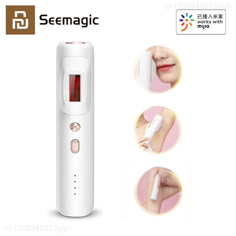 

Youpin Seemagic Hair Removal Epilator IPL Laser Permanent Hair Removal Machine Face Body Smart Electric Depilador 500000 Flashes