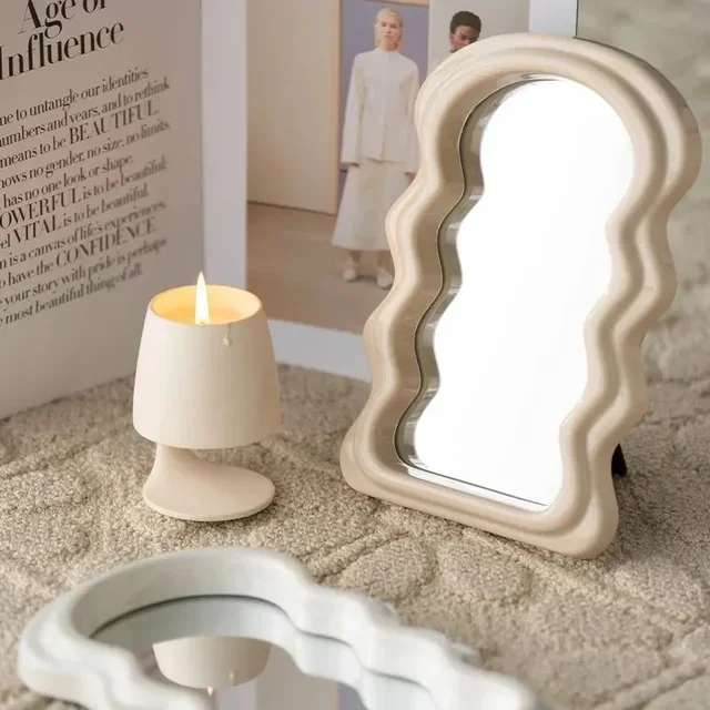 Cloud-shaped Makeup Mirror: A Reflection of Beauty and Practicality