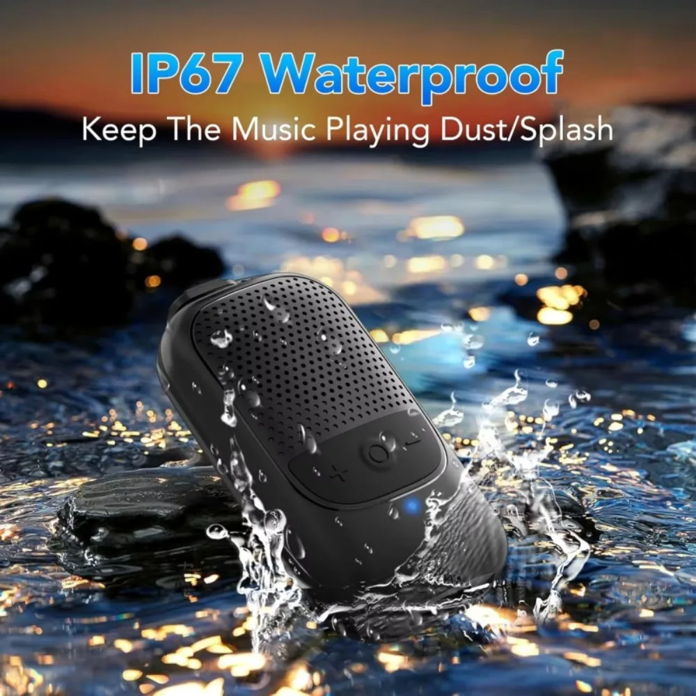 Mini Altavoz Bluetooth Clip IP67
