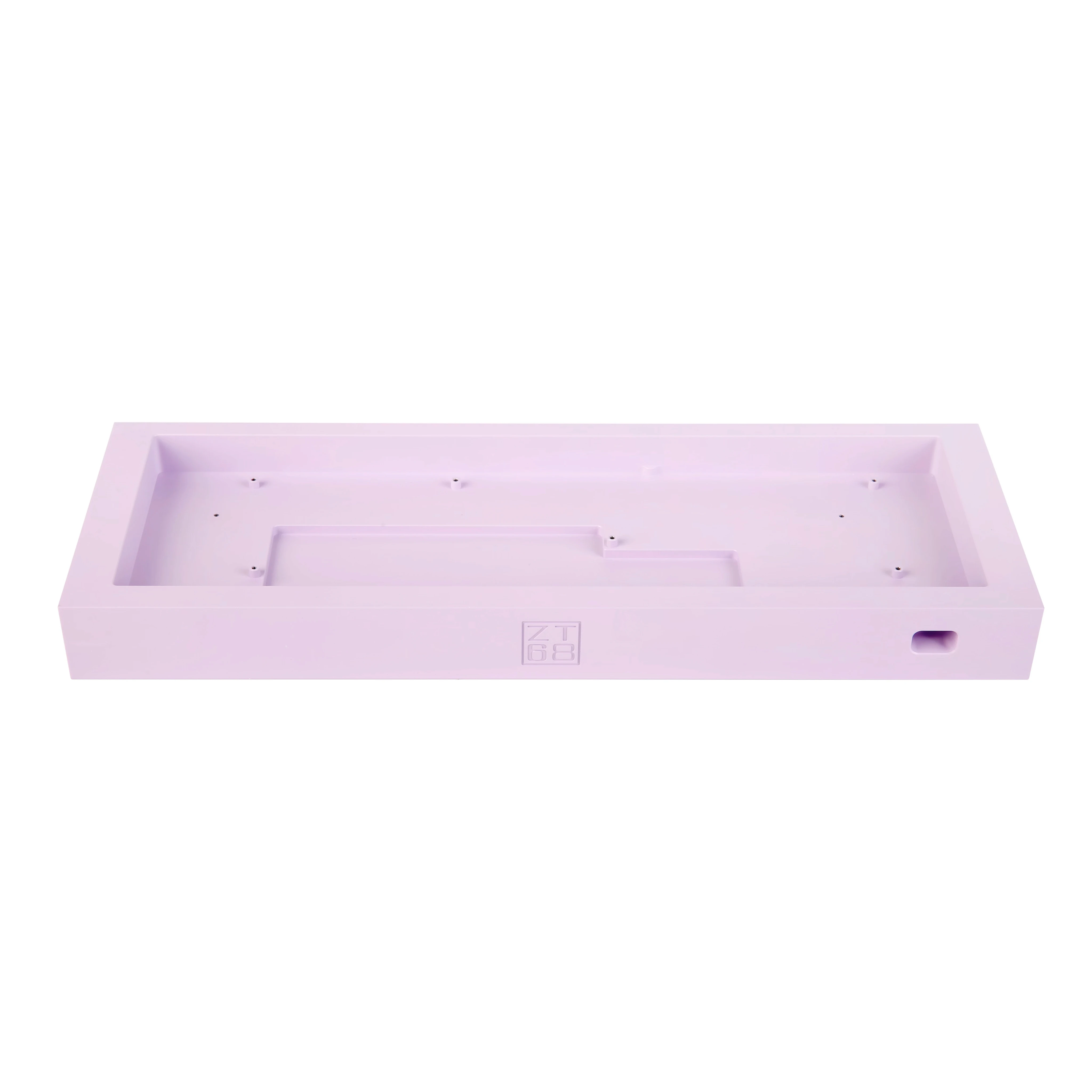 Keebox CNC 알루미늄 합금 기계식 키보드 케이스, ZT68 68 레이아웃, Tada68 홀 양극산화 전기 영동 알루미늄 키보드 케이스