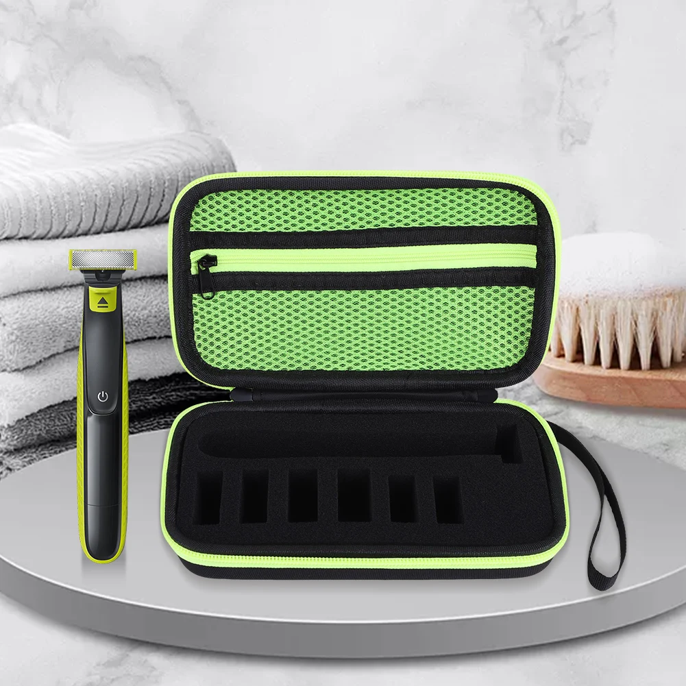 Hard Travel Case Electric Shaver Storage Case Portable Storage Bag for Philips OneBlade / Philips OneBlade Pro and Accessories