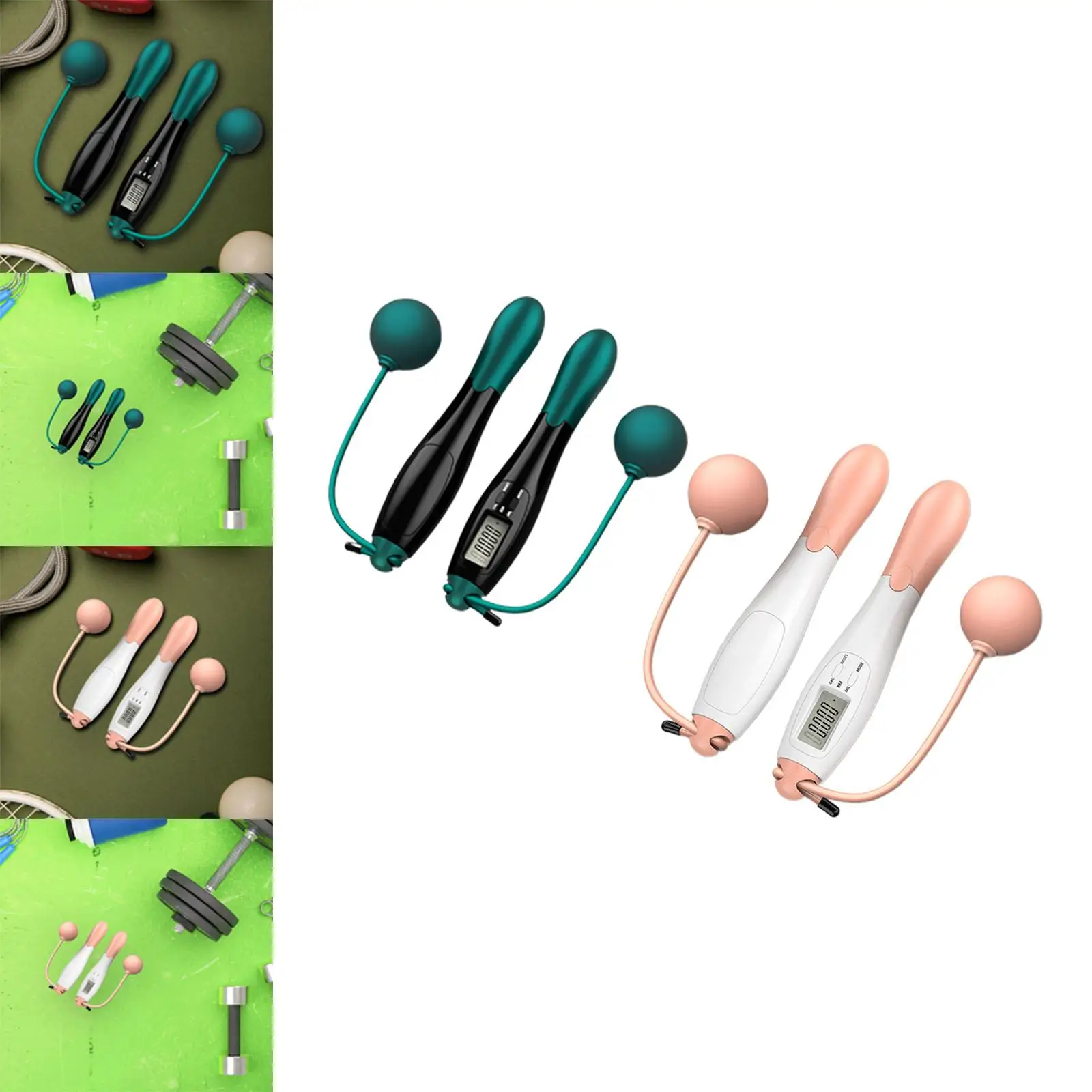 Wireless Skipping Rope, Speed Counting Skipping Rope for Training in