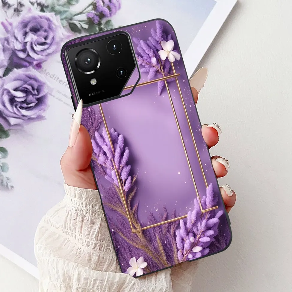 Luxury Cute Cat Silicone Shockproof Bumper Back Cover - Stylish Painted Design