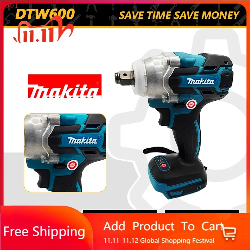 Makita 1/2 in 18V Cordless Body Only Impact Wrench | Makita | RS Components  India