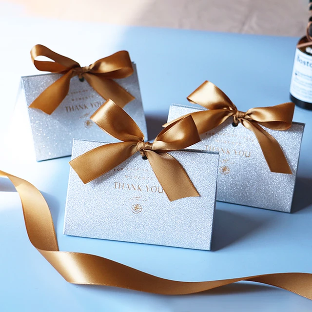 Boîte-cadeau en papier en forme de diamant, boîtes à bonbons, boîte  d'emballage de chocolat, faveurs de mariage pour invités, fête  préChristophe, fête d'anniversaire - AliExpress