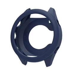 Durable Silicone Protective Case with Anti - Scratch Screen Protector - Forerunner 970 (Midnight blue)