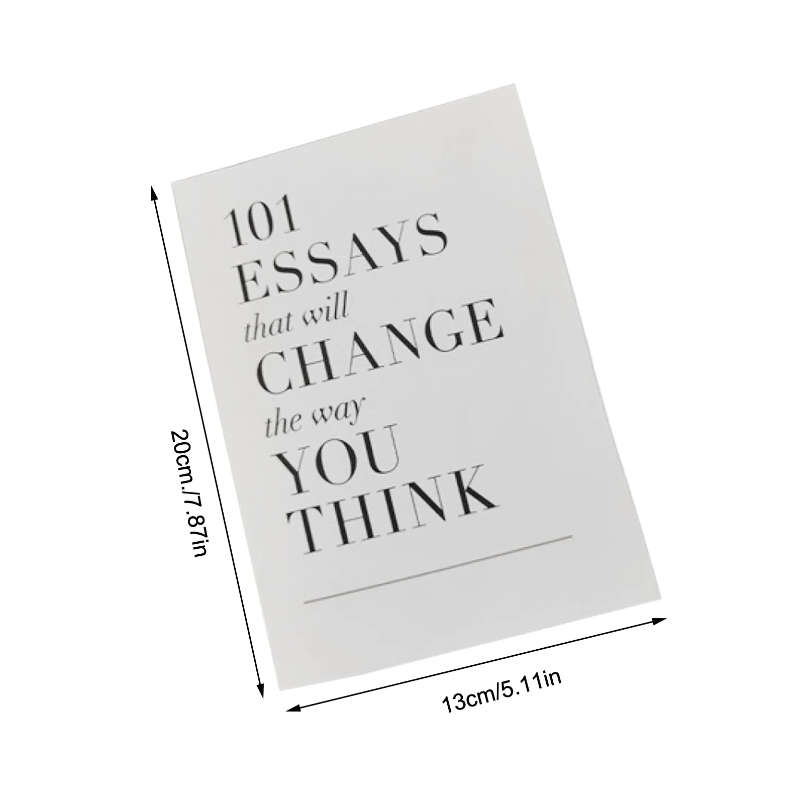 Book: 101 Essays That Will Change The Way You Think English Reading Books Novels And Books Paper Stationery And Books Gift children reading books