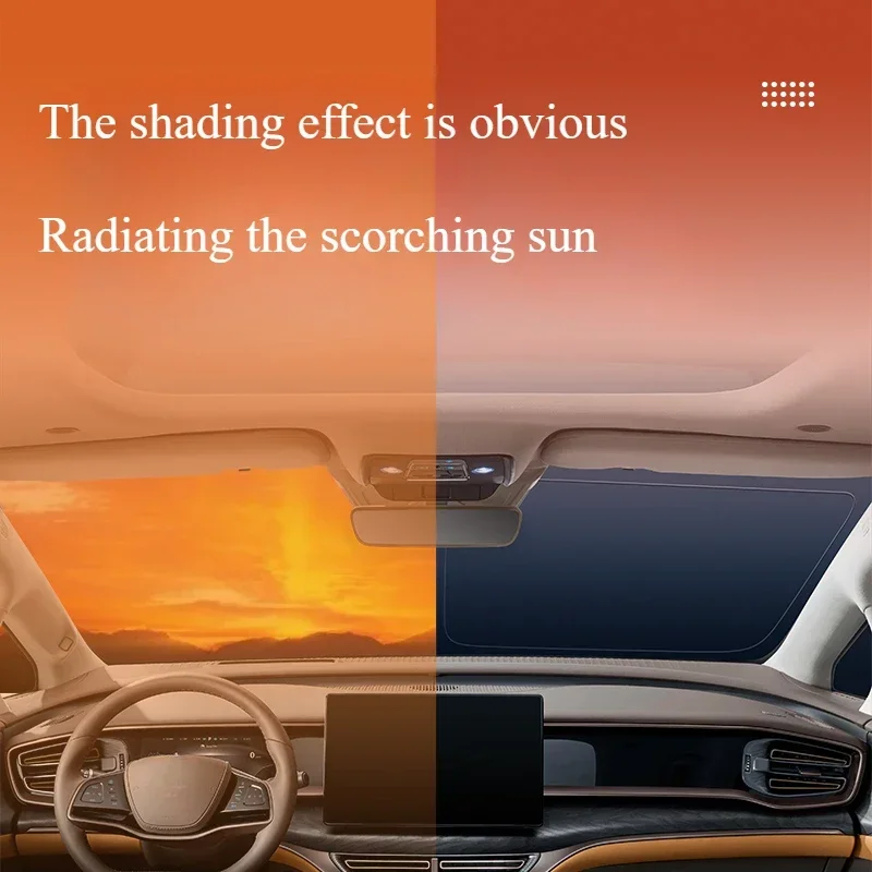 For DENZA D9 sunshades, car side curtains, privacy sunshades, front shields, umbrellas, sun protection and heat insulation