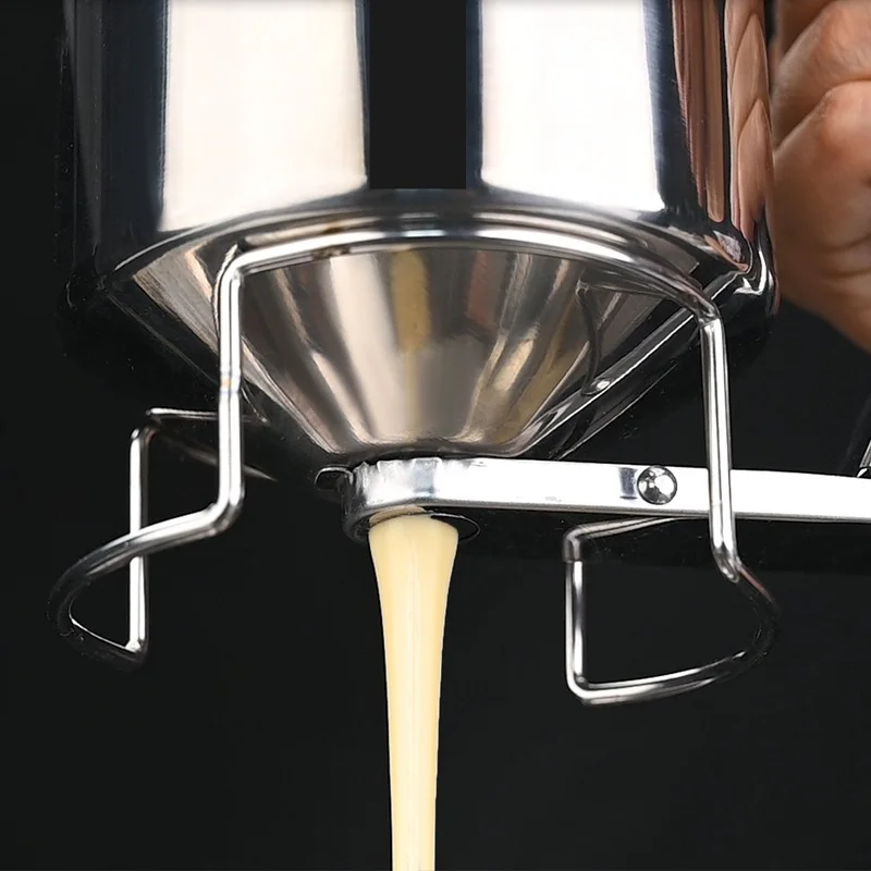 Baking Tool Cake Dough Batter Dispenser Cupcake Funnel Batter Dispenser Valve Measuring Cup baking tools