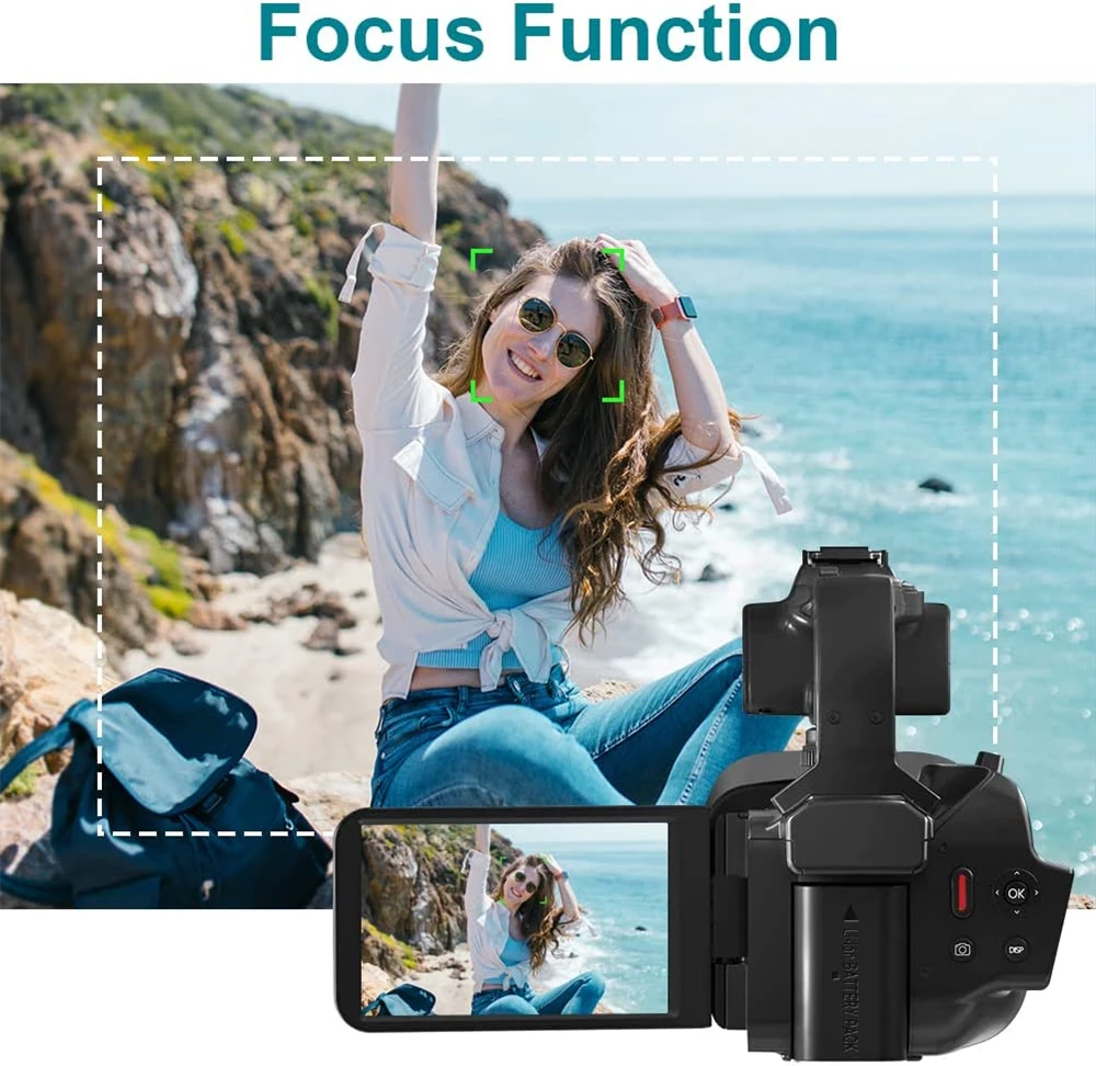 2025 Pro 4K 60FPS Digital Video Camera Photography