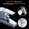 Home Bathroom Triple Shower Faucet Support Hot and Cold Water Faucet Bath Bath Mixer Valve Shower Set Bathroom Accessories 3