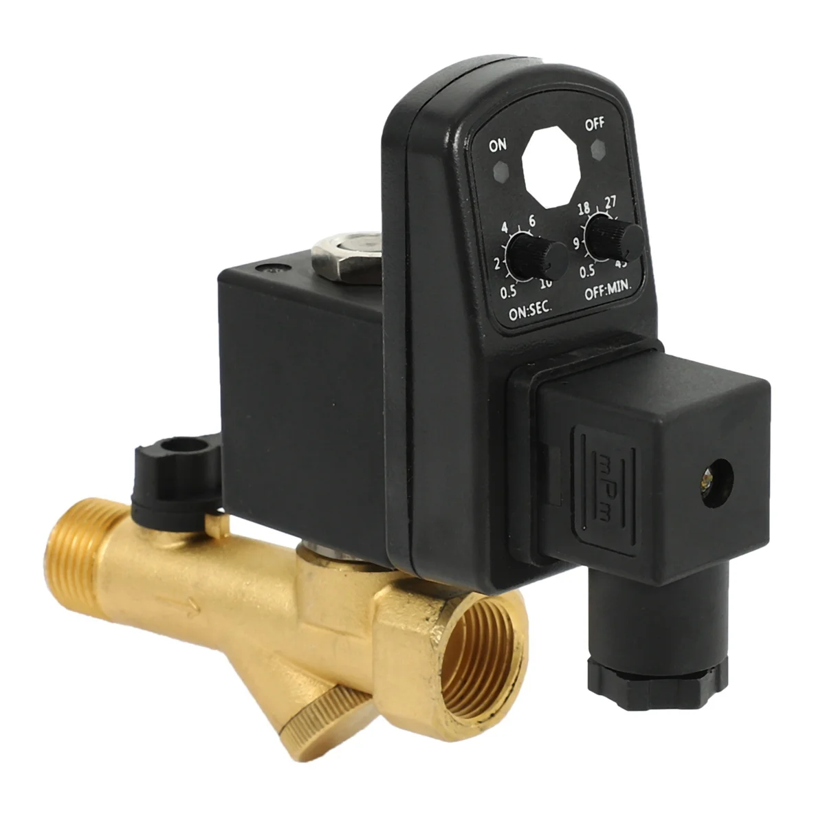 AC 220V 1/2inch Electronic Timed 2way Air Compressor Gas Tank Automatic Drain Valve