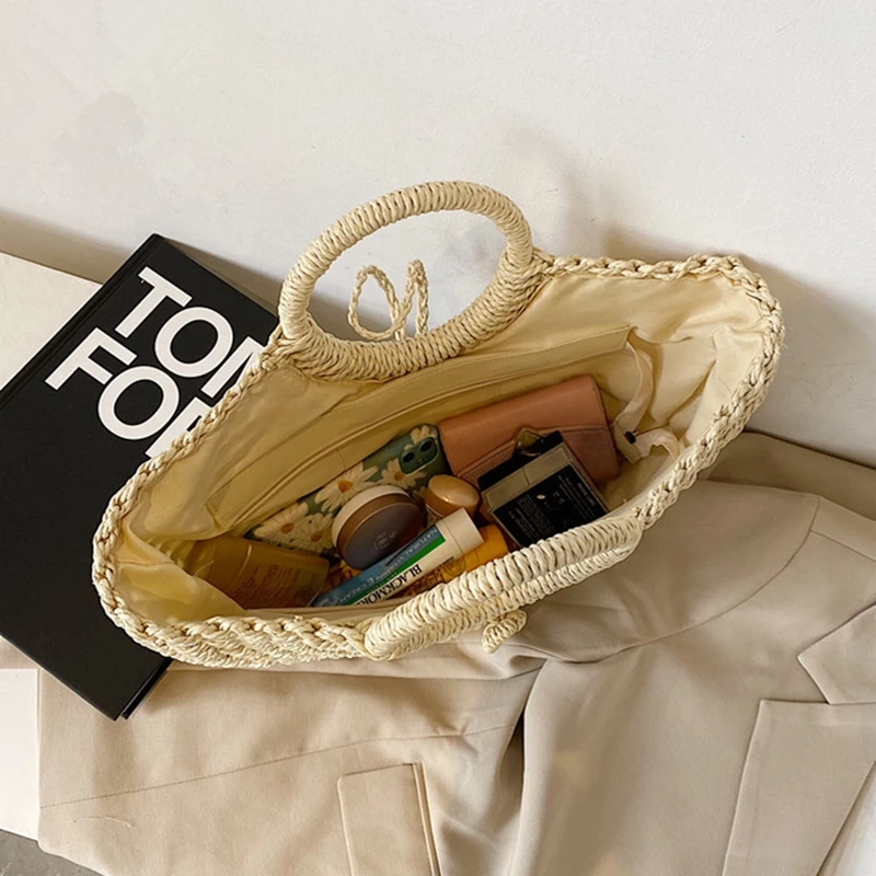 Рисунок 4 - Модная круглая соломенная сумка-мешок CAREY KAY