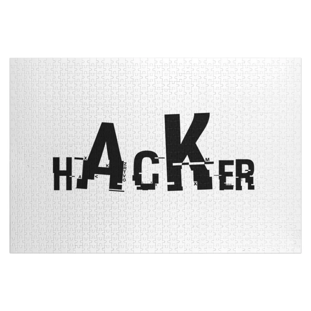 

hacker sticker Jigsaw Puzzle Personalized Kids Gifts Woodens For Adults Puzzle