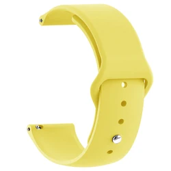Versatile Silicone Sport Watch Strap - 20mm/22mm Adjustable Band - 20mm watch strap (Lemo - 60)
