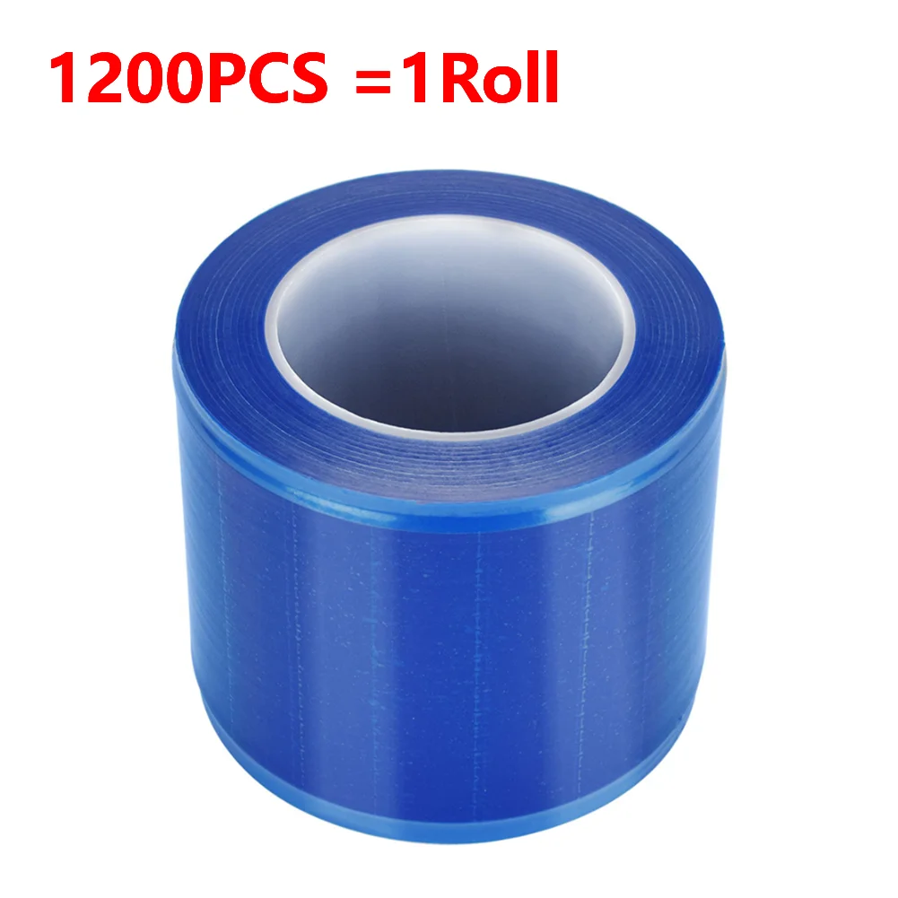 1200 ピース/ロール使い捨てタトゥーバリアフィルム歯科保護テープ