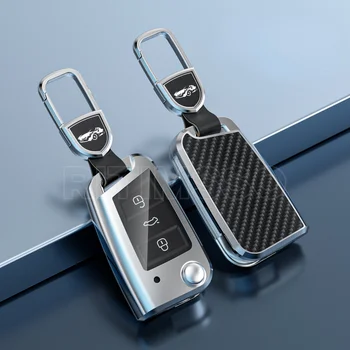 Portachiavi per auto custodia per Volkswagen VW Golf Mk7 7 3 4 5 6 6r Skoda Octavia A7 Polo 9n Mk4 Passat B7 B8 Tiguan accessori - Portachiavi per auto custodia per Volkswagen VW Golf Mk7 7 3 4 5 6 6r