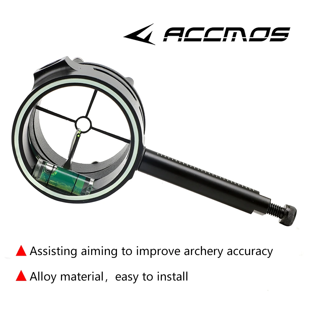 Compound Bow Sight Core Alloy Cross Aiming Core Improves Archery Shooting Accuracy Hunting Assist Accessories
