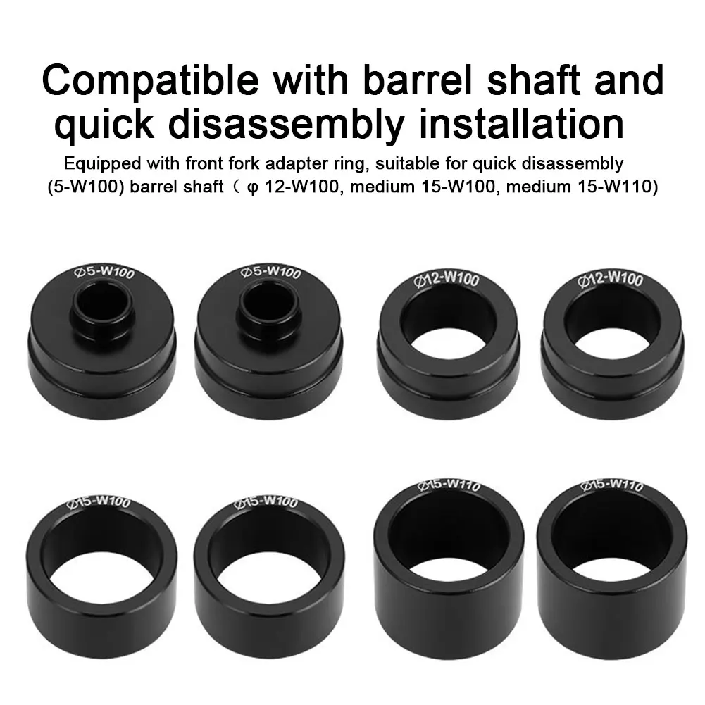 Bicycle Front Fork Fixed Clip Car Carry Bicycle Fixed Front Fork Bracket Bike Block Fork Mount for Truck/Trailer/Bikes Racks