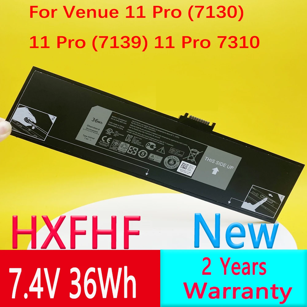 New HXFHF Laptop Battery For DELL for Venue 11 Pro (7130) 11 Pro (7139
