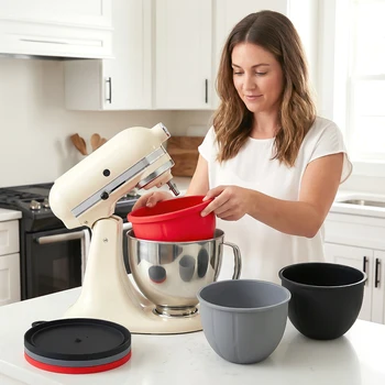 Silicone Mixer Bowl Liners 1