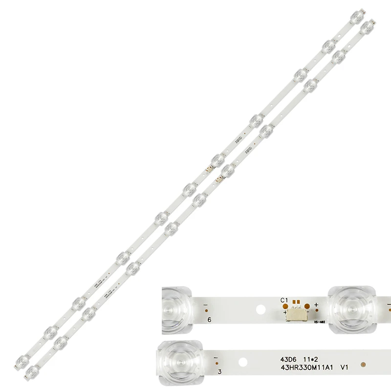 Led Backlight Tira 4c-lb4311-hr01j Zm05j 10 Zm06j Zm08j 43hr330m11a1 Gic43lb32 para 43s421 43s423 43s325 43s6500fs 43s6500 Pcs