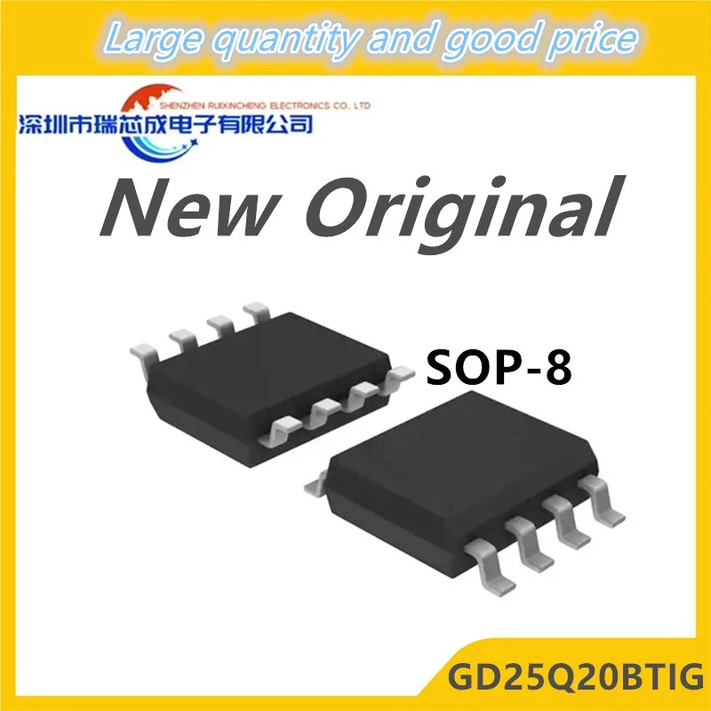 

(10 шт.) 100% новый набор микросхем 25Q20BT GD25Q20BTIG sop-8
