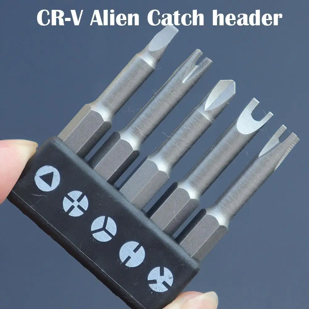 5Pcs 50mm Special shaped Screwdriver Set U shaped Y Cross New Three