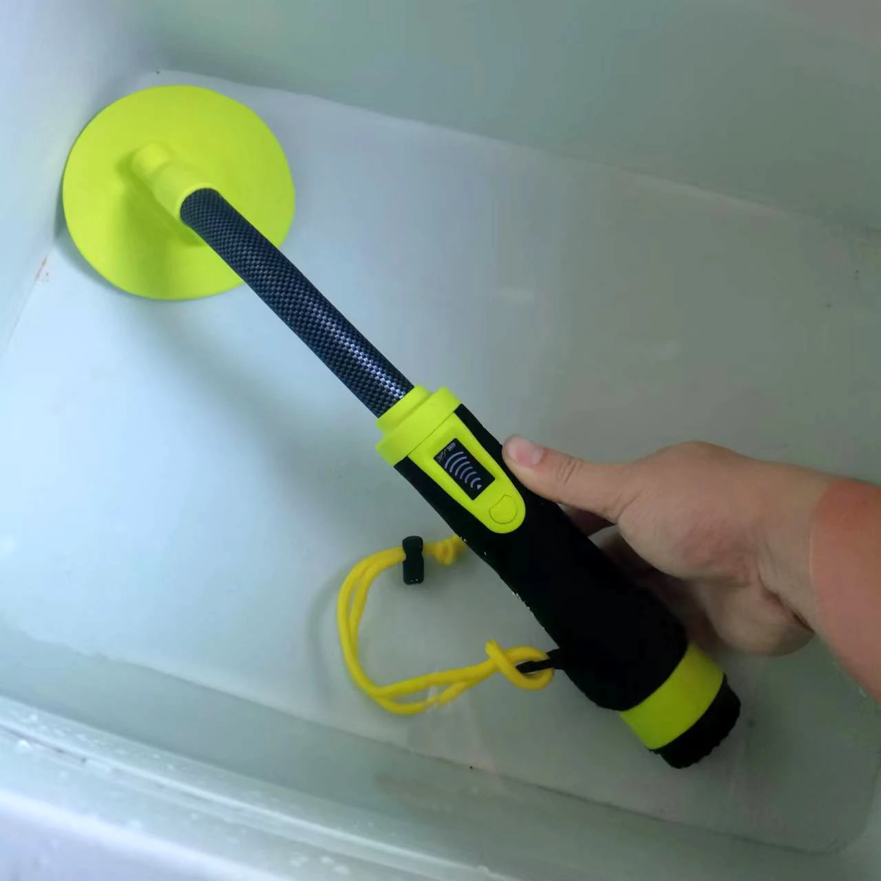 Hot Sell Waterproof Metal Detector High Sensitive Gold Search Tool Full Body Waterproof Up to 115Ft Depth With 9V Charge Battery