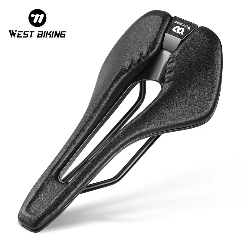 Bicycle Saddle Bicycle Seat Cushion Bike Riding Cushion Bicycle Seat MTB Road Bike Saddles EVA Superfine Fiber Ultralight Breathable Comfortable Seat Cushion Bike Racing Saddle