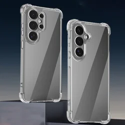 Clear Airbag Full Lens Protect Silicone Shockproof Case Cover - GalaxyS26Ultra (Clear - 1pcs)