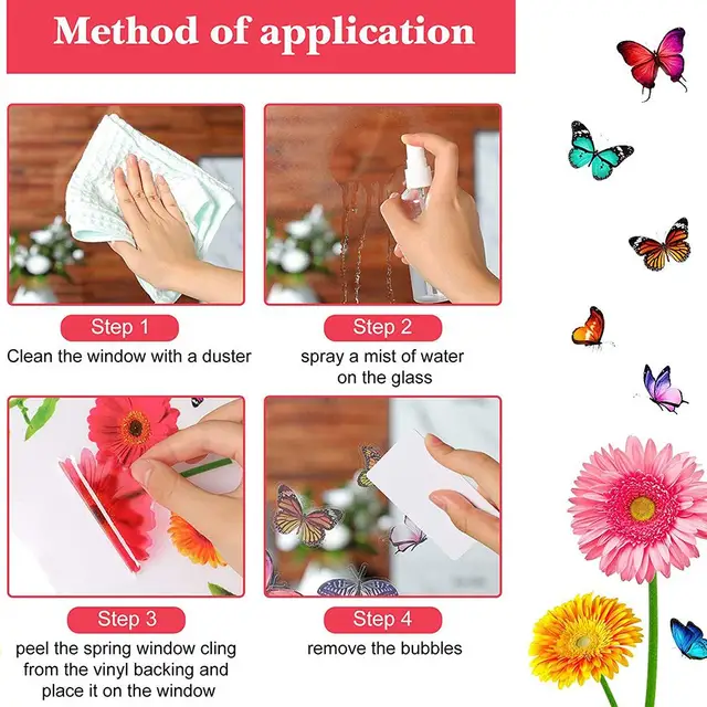 Nyári Hawaii Ablakmatricák Fruit Beach Bikini Minta Ablak Matrica Fali Üveg Hűtőszekrény Autóhoz - Image 5