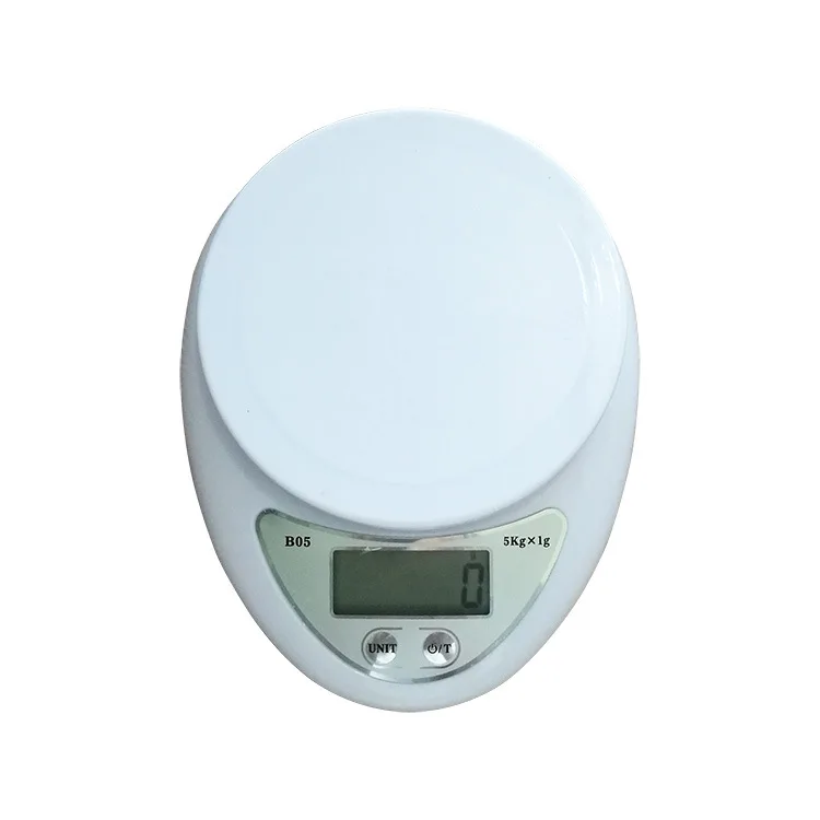 Portable Digital Baking Scale - LED Display, 5kg/1g Precision, Kitchen Weighing Tool