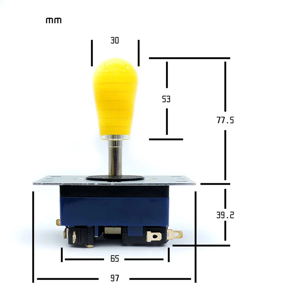 Original Korean CROWN 303FJ Joystick Fighting Rocker With 8 Pin