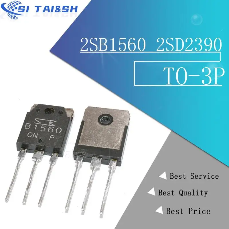 4pcs B1560 D2390 2 Pairs (2pcs 2sb1560 + 2psc 2sd2390) Original ...