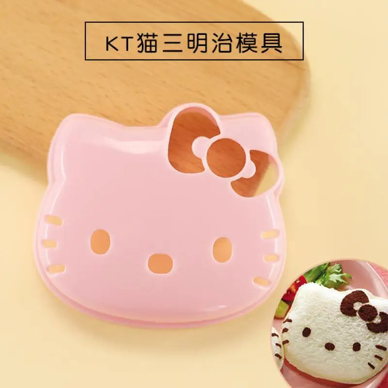 

Новинка симпатичная форма Hello Kitty аниме милая мультяшная форма для сэндвичей форма для хлеба риса и овощей форма для роллов Сделай Сам креативные подарки