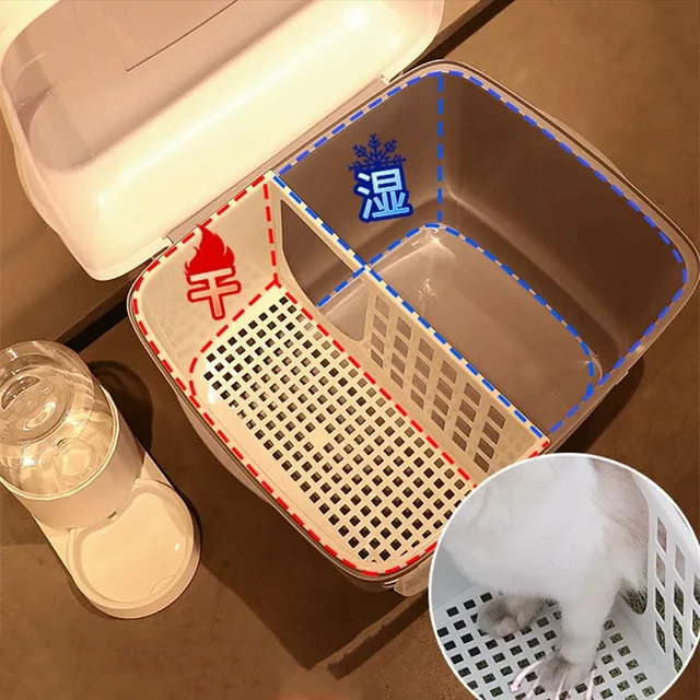 고양이와 주인 모두에게 편안한 위생적이고 편리한 고양이 샌드박스