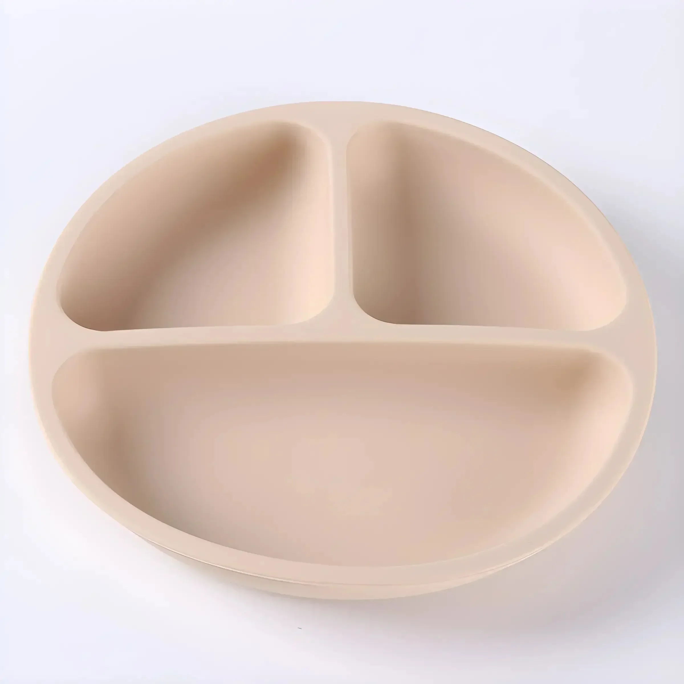 Silicone Tableware Children's Dinner Plate Separate Dinner Plate Auxiliary Food Training Tableware Set Snack Bowl 6