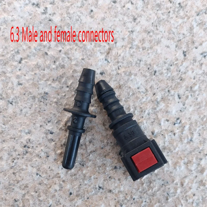 Auto Fuel Line Quick Release Connector SAE 5/16" 7.89mm ID6 Straight Connector E