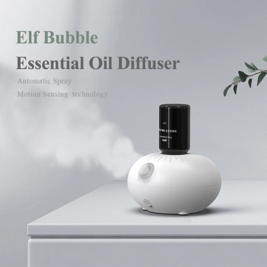 Type-C USB Waterless Aromatherapy Diffuser Rechargeable Pure Eseential Oil Aroma Machine Air Frensher for Small Area