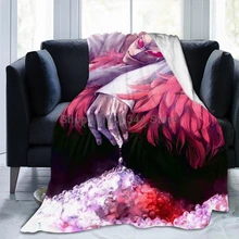 

A One Piece Doflamingo Throw Blanket Fuzzy Warm Throws for Winter Bedding 3D Printing Soft Micro Fleece Blanket