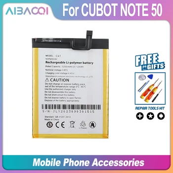 Originale Per Cubot NOTE 21 Nota 40/50 Batteria 5200mAh Sostituzione Del Telefono Mobile Batteria di Backup Batterie Per Cubot C41 Batteria