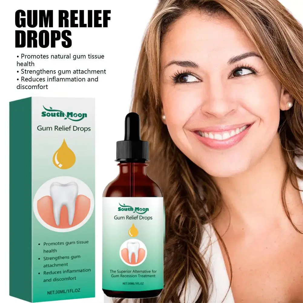 Gum Care Products Liquid Gum Repair Regrowth Natural Oral Care Drops Restore Oral Liquid For U9D1