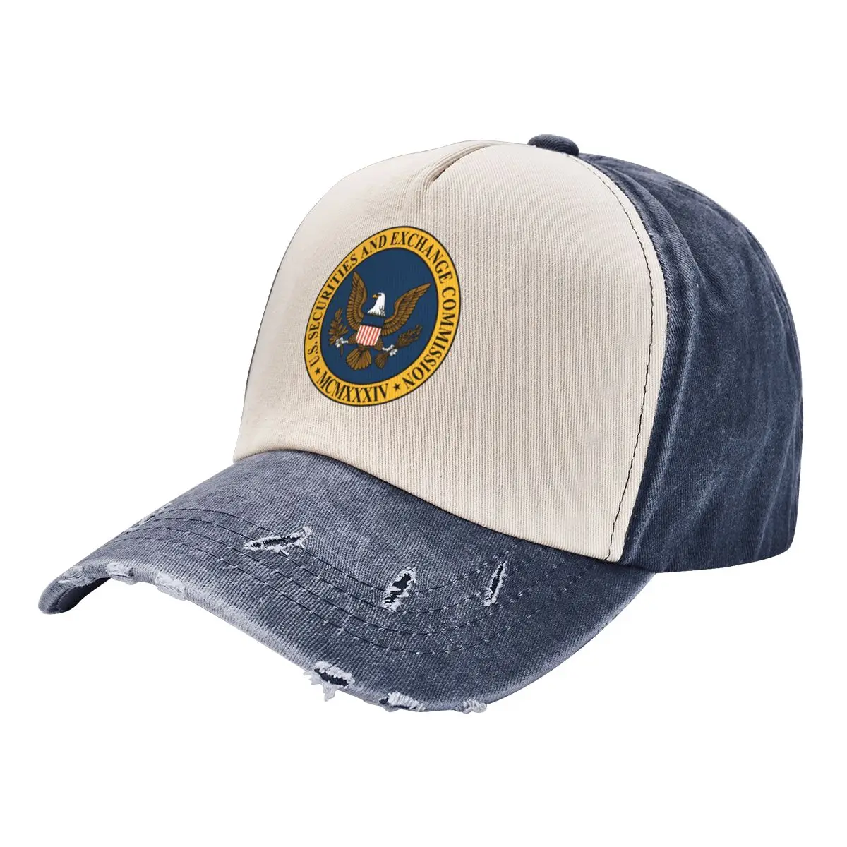 

US SECURITIES AND EXCHANGE COMMISSION SEC Cowboy Hat Trucker Hat funny hat Luxury Woman Cap Men's