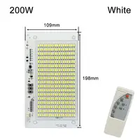 Panneau de lumière solaire LED 25/40/60/100W, 1 pièce, lumière blanche, panneau de Source de lumière haute luminosité avec télécommande SMD5730 2
