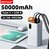 50000mAh Large Capacity Power Bank Portable 20000mAh UAB C PD 20W Fast Charging External Battery For iPhone 15 16 Xiaomi Samsung 1